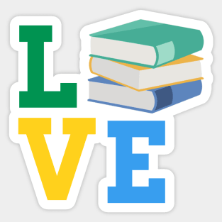 Books are love Sticker